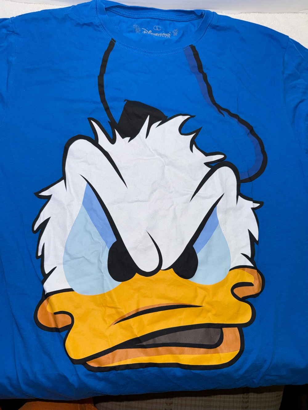Disney Paris Angry Donald Duck Tshirt